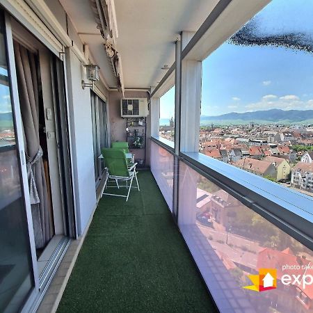 Bel Appartement Avec Vue Splendide Sur Toute La Ville De Colmar - Parking Gratuit Exterior photo
